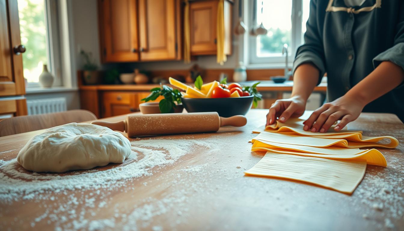 how to make homemade pasta without a machine