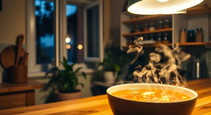 is it safe to leave soup out overnight