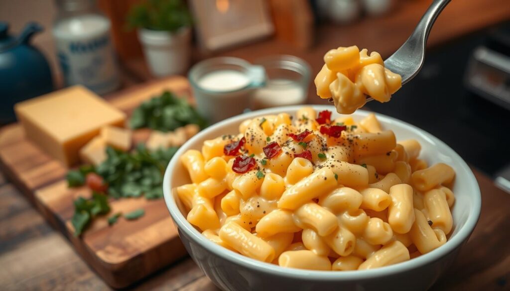 upgraded kraft mac and cheese