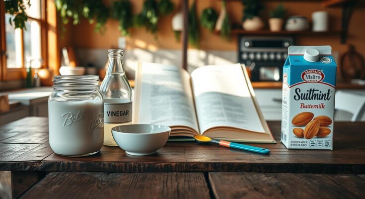 what can I substitute for buttermilk in a recipe