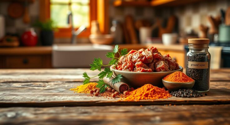 what spices go well with ground beef
