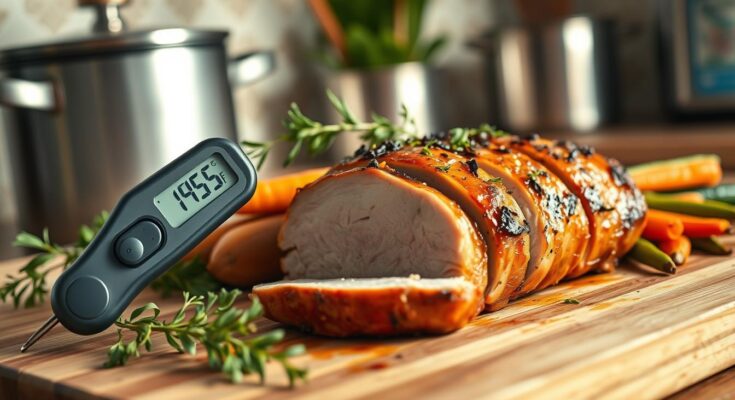 what temperature should pork loin be cooked to