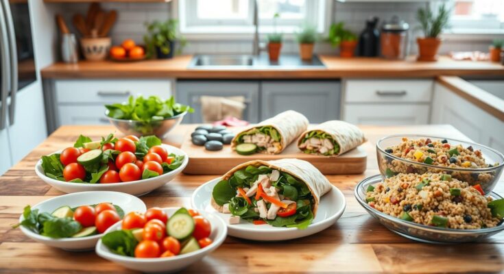 5 minute lunch ideas