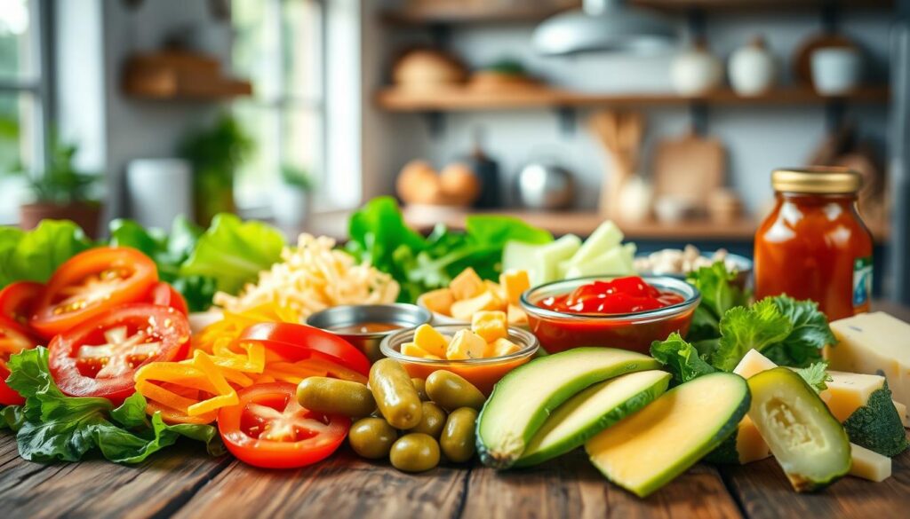 burger toppings