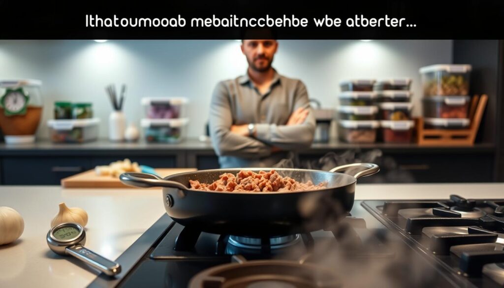 cooking ground beef safely