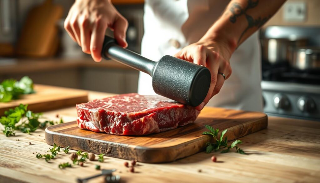 tenderizing meat