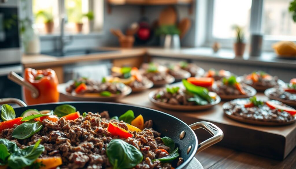 vegetable-packed beef dishes